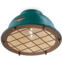 Deckenleuchte Keramik E27 D: 35 cm rund Vintage Design Deckenleuchte Keramik E27 D: 35 cm rund Vintage Design von Ferroluce