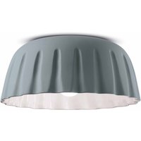 Deckenleuchte Keramik E27 D: 40 cm Grau Faltenoptik Deckenleuchte Keramik E27 D: 40 cm Grau Faltenoptik von Ferroluce