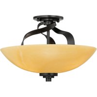 Deckenleuchte LAPIDE Gelb Schwarz Design Lampe Deckenleuchte LAPIDE Gelb Schwarz Design Lampe von ELSTEAD