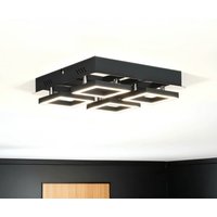 Deckenleuchte LED B: 25 cm Edelstahl in Schwarz Chrom 4200 K Deckenleuchte LED B: 25 cm Edelstahl in Schwarz Chrom 4200 K von Strühm
