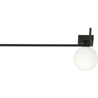 Deckenleuchte Metall Glas 50 cm lang E14 Kugelschirm Deckenleuchte Metall Glas 50 cm lang E14 Kugelschirm von Emibig