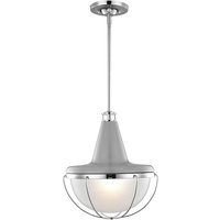 Deckenleuchte Metall Glas Industrial Design E27 Ø35cm von ELSTEAD