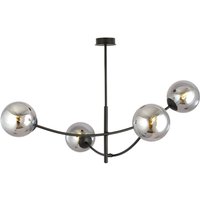 Deckenleuchte Metall Rauchglas B: 89 cm schwenkbar 4x E14 von Emibig
