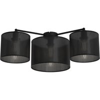 Deckenleuchte Metall Schwarz E27 3-flammig L:61 cm Deckenleuchte Metall Schwarz E27 3-flammig L:61 cm von Luminex