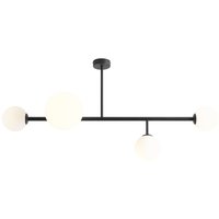 Deckenleuchte Modern Glas Metall E27 E14 3-flammig Deckenleuchte Modern Glas Metall E27 E14 3-flammig von ALDEX