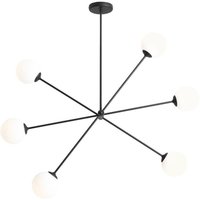 Deckenleuchte Modern Glas Metall L:108 cm E14 gemütlich Deckenleuchte Modern Glas Metall L:108 cm E14 gemütlich von ALDEX