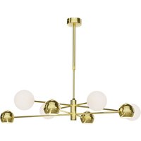 Deckenleuchte Modern in Gold G9 GU10 100 cm elegant von Zaklad Wielobranzowy Export-Import-Jupiter