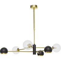 Deckenleuchte Modern in Gold Schwarz G9 GU10 94 cm lang von Zaklad Wielobranzowy Export-Import-Jupiter