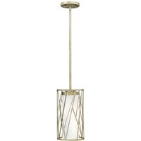 Deckenleuchte RYAN Blattsilber Ø51cm kürzbar Lampe Deckenleuchte RYAN Blattsilber Ø51cm kürzbar Lampe von ELSTEAD