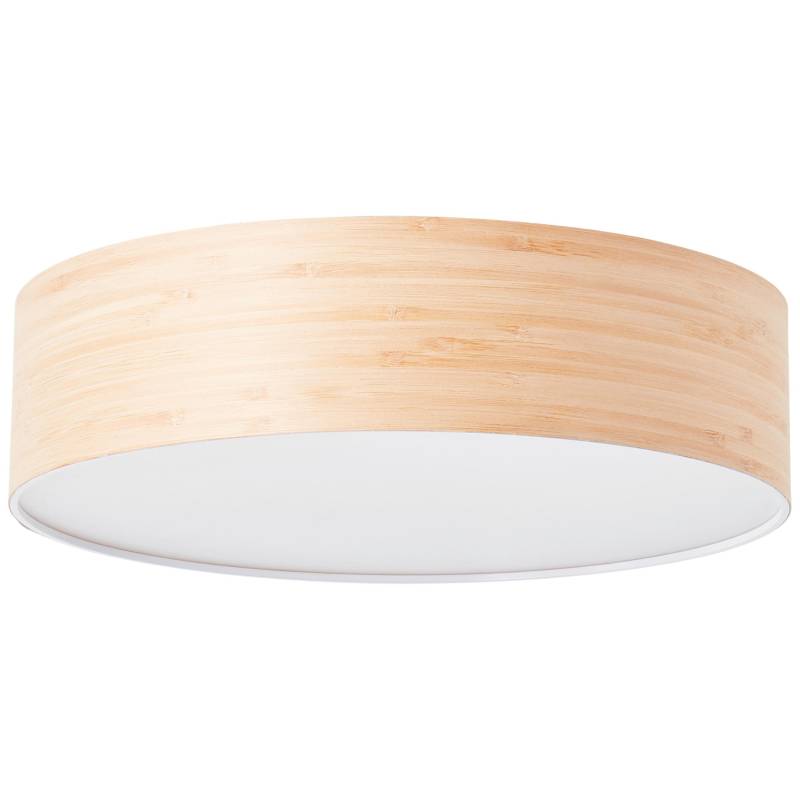 Deckenleuchte Romm in Bambusfarben max. 33 Watt Deckenlampe