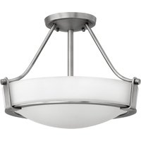 Deckenleuchte SOMBRA Nickel Ø41cm Lampe Wohnzimmer Deckenleuchte SOMBRA Nickel Ø41cm Lampe Wohnzimmer von ELSTEAD
