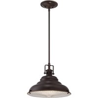 Deckenleuchte TRENO Braun kürzbar Industrie Lampe von ELSTEAD