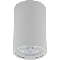 Deckenleuchte Weiß Metall GU10 Ø 5 cm rund H: 8 cm klein Deckenleuchte Weiß Metall GU10 Ø 5 cm rund H: 8 cm klein von TK Lighting