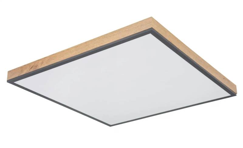 Globo Lighting Deckenleuchte   ¦ grau ¦ Maße (cm): B: 59 H: 6,5 T: 59.0 Lampen & Leuchten > Deckenleuchten - Höffner