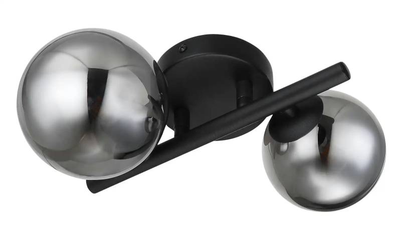 Globo Lighting Deckenleuchte   ¦ schwarz ¦ Maße (cm): B: 24 H: 12,5 T: 25.0 Lampen & Leuchten > Innenleuchten > Deckenlampen - Möbel Kraft