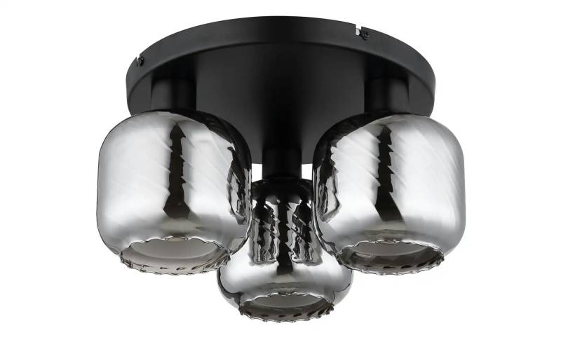 Globo Lighting Deckenleuchte   ¦ schwarz ¦ Maße (cm): B: 37 H: 19  Ø: 37 Lampen & Leuchten > Deckenleuchten - Höffner