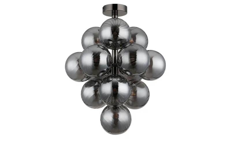 Globo Lighting Deckenleuchte   ¦ schwarz ¦ Maße (cm): B: 39,5 H: 50  Ø: 39.5 Lampen & Leuchten > Deckenleuchten - Höffner