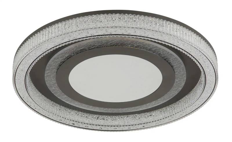 Globo Lighting Deckenleuchte   ¦ schwarz ¦ Maße (cm): B: 48 H: 7  Ø: 48 Lampen & Leuchten > Deckenleuchten - Höffner