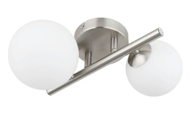 Globo Lighting Deckenleuchte   ¦ silber ¦ Maße (cm): B: 25 H: 12,5 T: 26.0 Lampen & Leuchten > Innenleuchten > Deckenlampen - Möbel Kraft