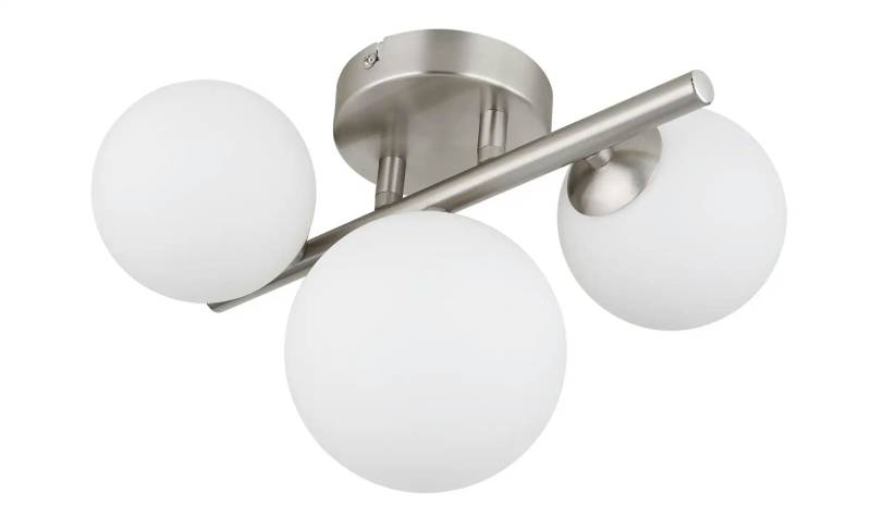 Globo Lighting Deckenleuchte   ¦ silber ¦ Maße (cm): B: 28,5 H: 20,5 T: 23.5 Lampen & Leuchten > Innenleuchten > Deckenlampen - Möbel Kraft