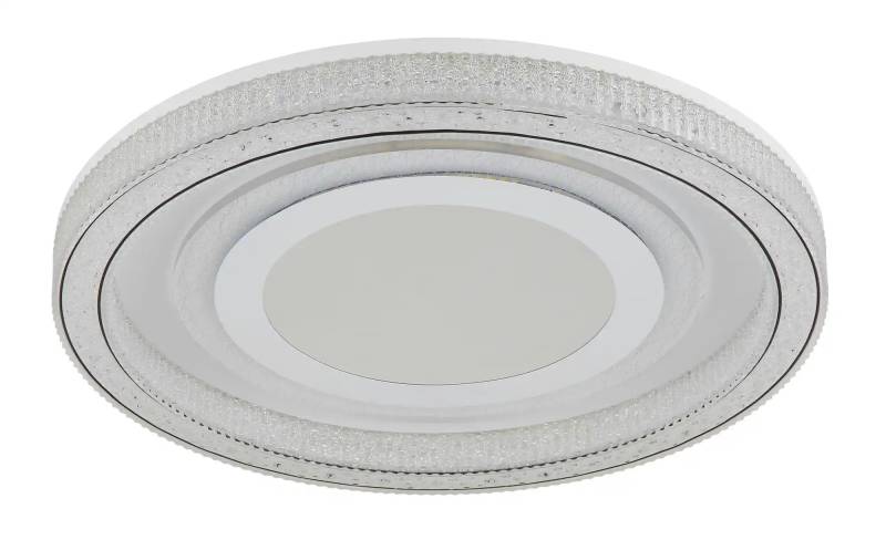 Globo Lighting Deckenleuchte   ¦ weiß ¦ Maße (cm): B: 48 H: 7  Ø: 48 Lampen & Leuchten > Deckenleuchten - Höffner