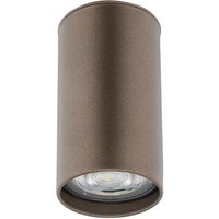 Deckenspot Braun Metall GU10 Ø 5 cm H: 8 cm Aufputz von TK Lighting