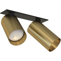 Deckenspot Einbau 17 cm 2-flammig Schwarz Messing GU10 Deckenspot Einbau 17 cm 2-flammig Schwarz Messing GU10 von Nowodvorski