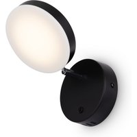 Deckenspot Metall LED dimmbar verstellbar Schwarz rund von Maytoni