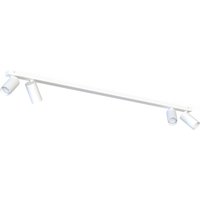 Deckenspot Weiß 4-flammig GU10 verstellbar 118 cm lang Deckenspot Weiß 4-flammig GU10 verstellbar 118 cm lang von Nowodvorski