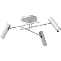 Deckenspot flexibel Grau Chrom GU10 B:89 cm stilvoll von Luminex