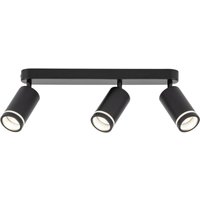 Deckenstrahler 3-flammig Schwarz 55 cm lang Metall GU10 Deckenstrahler 3-flammig Schwarz 55 cm lang Metall GU10 von TK Lighting