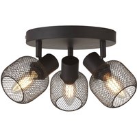 Deckenstrahler 3-flammig Schwarz E14 D: 36 cm Metall Deckenstrahler 3-flammig Schwarz E14 D: 36 cm Metall von Searchlight