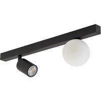 Deckenstrahler Glas Metall 49 cm Schwarz Weiß GU10 + G9 Deckenstrahler Glas Metall 49 cm Schwarz Weiß GU10 + G9 von TK Lighting