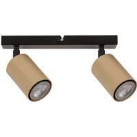 Deckenstrahler Gold Schwarz Metall GU10 beweglich Deckenstrahler Gold Schwarz Metall GU10 beweglich von Sigma