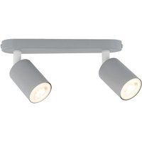 Deckenstrahler Kinder Grau L: 35 cm schwenkbar Metall 2x GU10 Deckenstrahler Kinder Grau L: 35 cm schwenkbar Metall 2x GU10 von TK Lighting