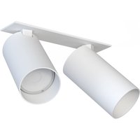Deckenstrahler Unterputz 17 cm breit 2-flammig GU10 Weiß von Nowodvorski