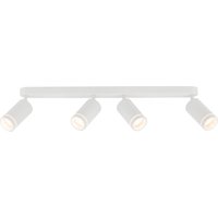 Deckenstrahler Weiß 4-flammig 74 cm lang Metall GU10 von TK Lighting