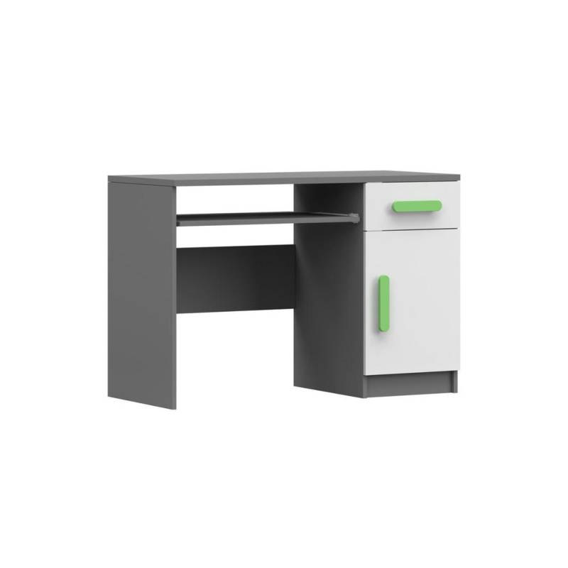 Deine Möbel 24 KINDERSCHREIBTISCH Weiß, Grau, Grün Deine Möbel 24 KINDERSCHREIBTISCH Weiß, Grau, Grün