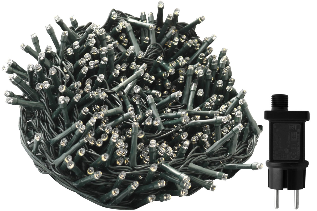 Deko Lichterkette 26,9 Meter 320 LED warmweiß IP44 Innen und Außenbereich Deko Lichterkette 26,9 Meter 320 LED warmweiß IP44 Innen und Außenbereich