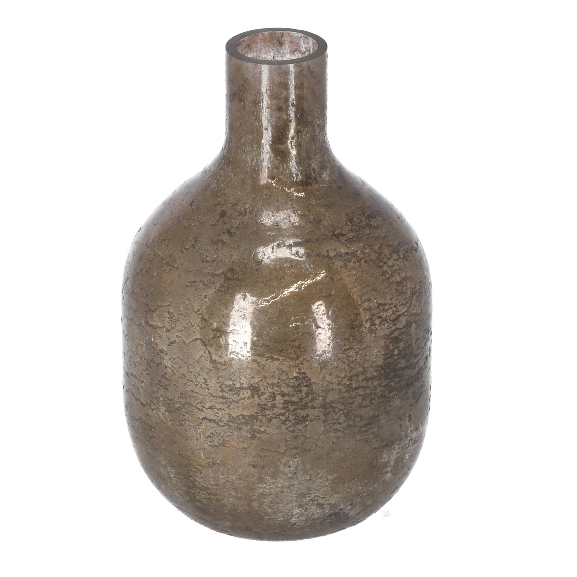 Deko-Vase goldfarben/braun Ø 13 x 22 cm Deko-Vase goldfarben/braun Ø 13 x 22 cm