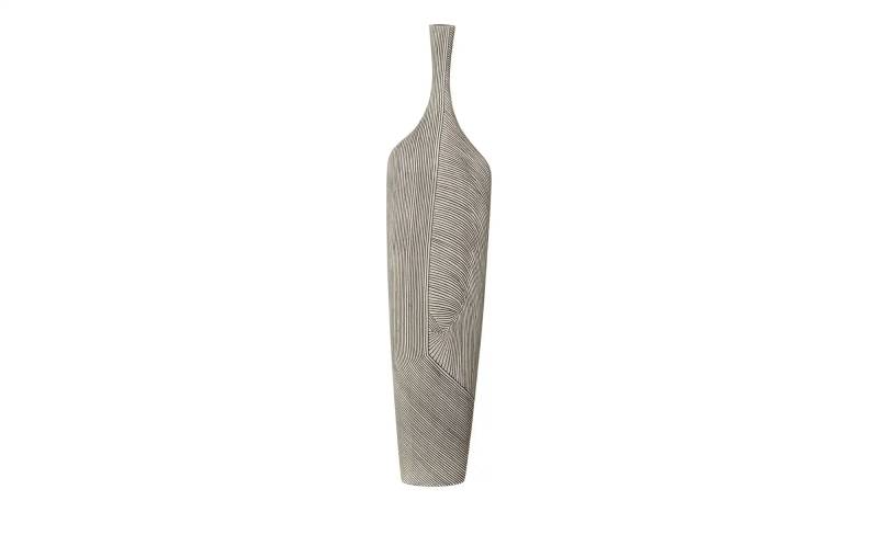 Deko Vase ¦ grau ¦ Polyresin (Kunstharz) ¦ Maße (cm): B: 20,5 H: 90 T: 12 Accessoires > Vasen - Höffner