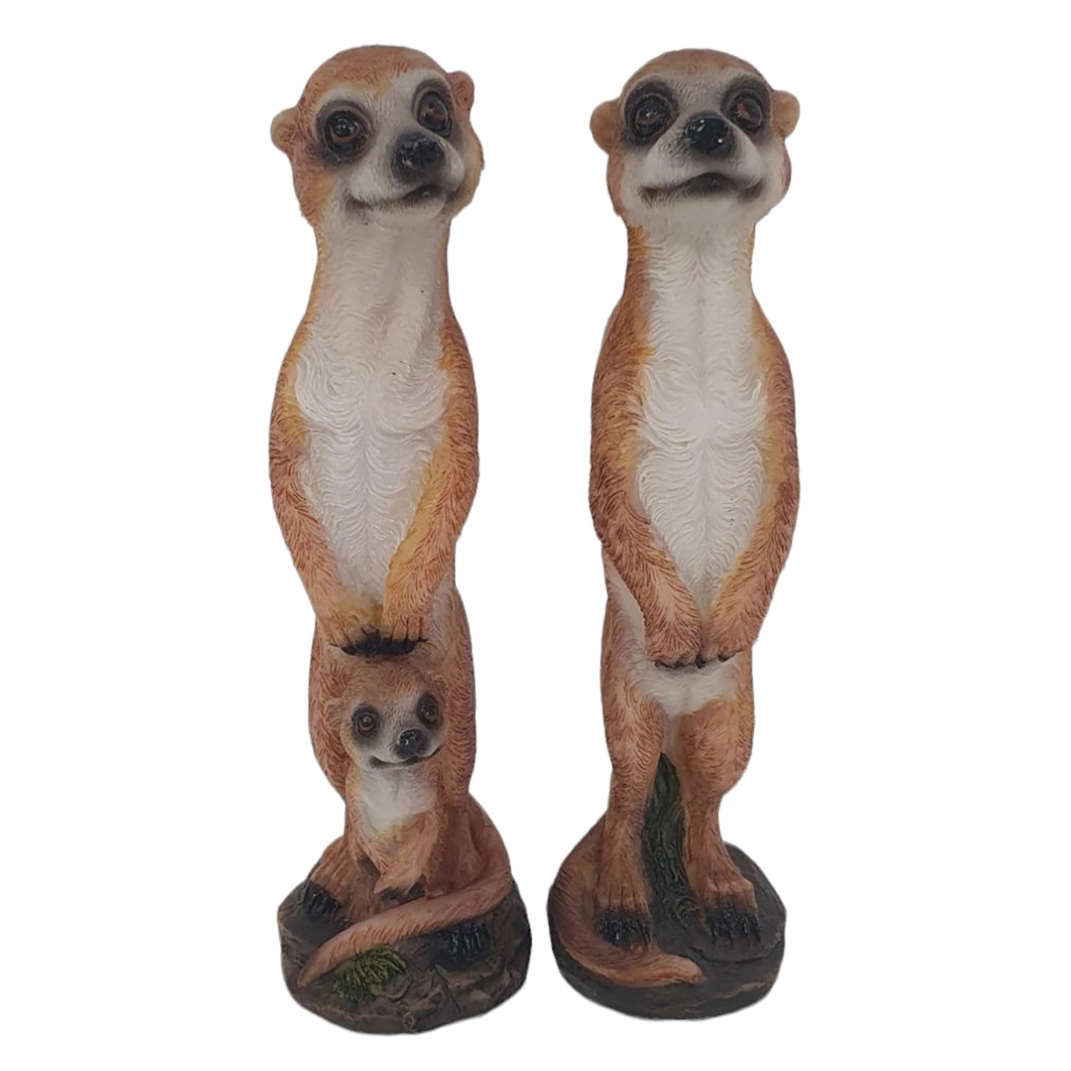 Dekofigur Erdmännchen 2-fach Sortiert 21 cm Dekofigur Erdmännchen 2-fach Sortiert 21 cm