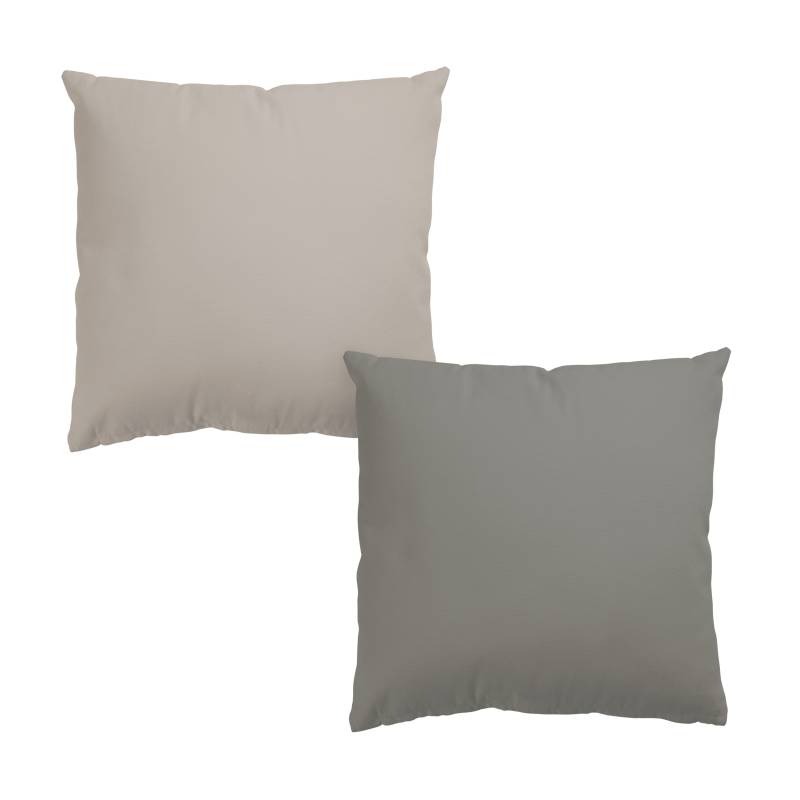 Dekokissen 2er Set Chic Chia Chilled Chai Latte Duo