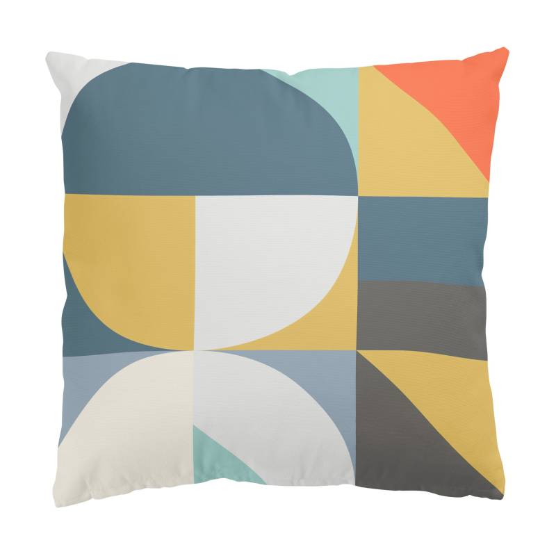 Dekokissen Geometrische Formen in Bunt