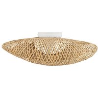 Dekorative Deckenleuchte Ø50 cm E27 Bambus Naturholz von Nowodvorski