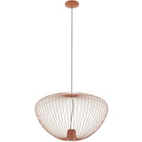Dekorative Hängelampe Metall B:70 cm GU10 in Terrakotta von Nowodvorski
