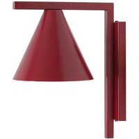 Dekorative Wandleuchte Rot Metall Kegel E27 T:23 cm Dekorative Wandleuchte Rot Metall Kegel E27 T:23 cm von ALDEX