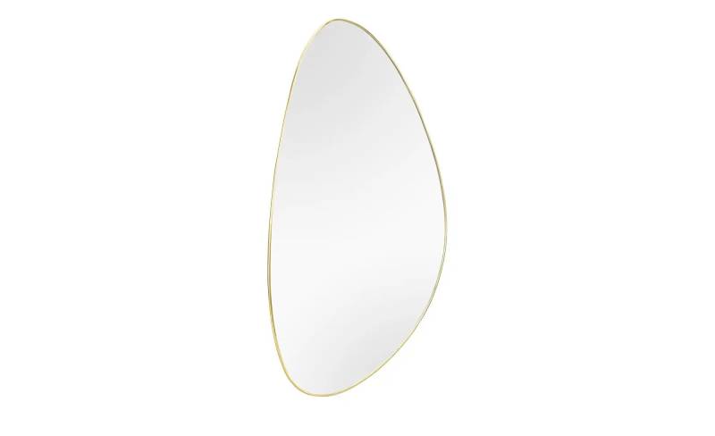 Dekospiegel  Peri ¦ gold ¦ Metall,Glas ¦ Maße (cm): B: 40 H: 60 T: 0.3 Accessoires > Spiegel - Höffner