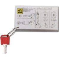 Hekna - Demontageschlüssel, Trennen des Zylinder-Wechselkerns vom Zylindergehäuse Hekna - Demontageschlüssel, Trennen des Zylinder-Wechselkerns vom Zylindergehäuse von HEKNA