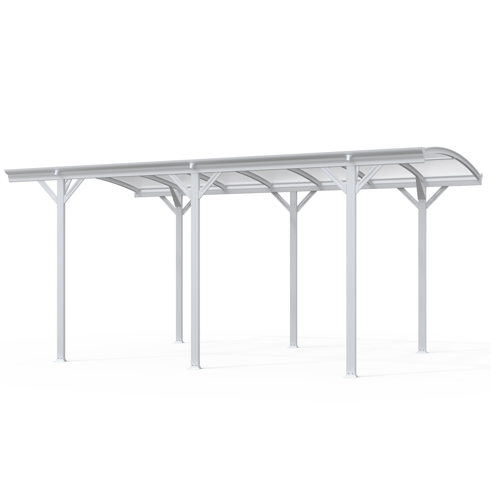 Design Carport FALO - Weiß Design Carport FALO - Weiß